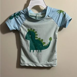 Toddler Dinosaur Swim Shirt 🦕 (free with purchase)